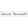 Szarfa BIAŁA Wieczór Panieński